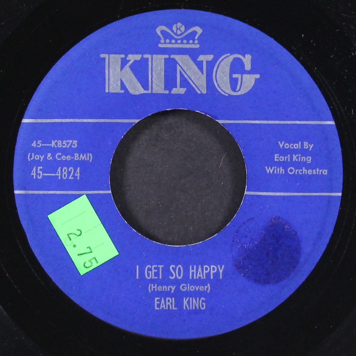 i get so happy / someone who cares by EARL KING