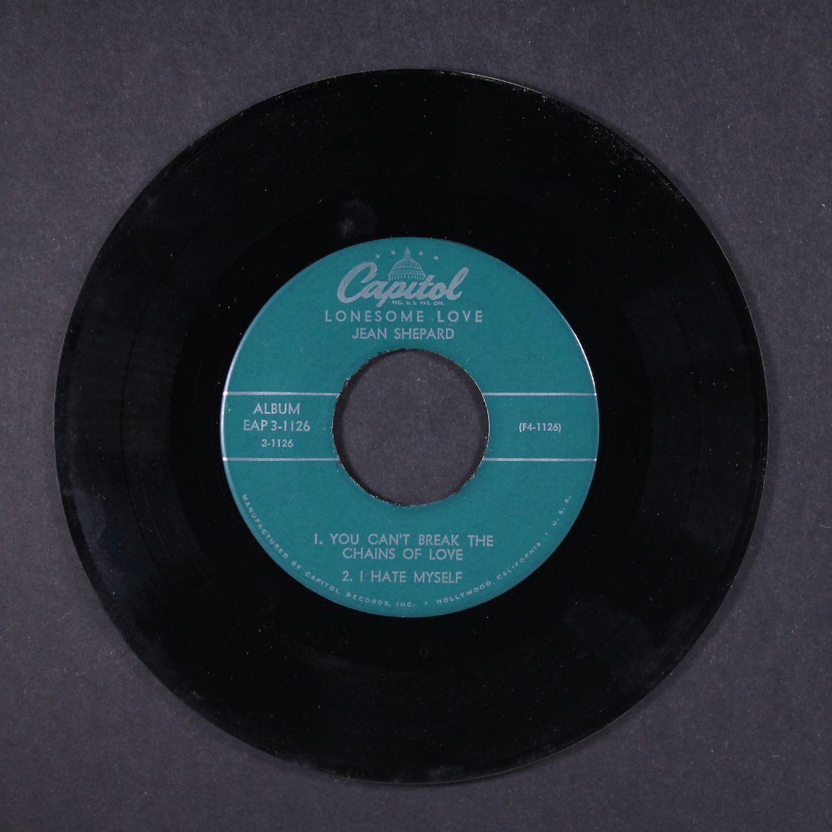 lonesome love pt. 3 by JEAN SHEPARD