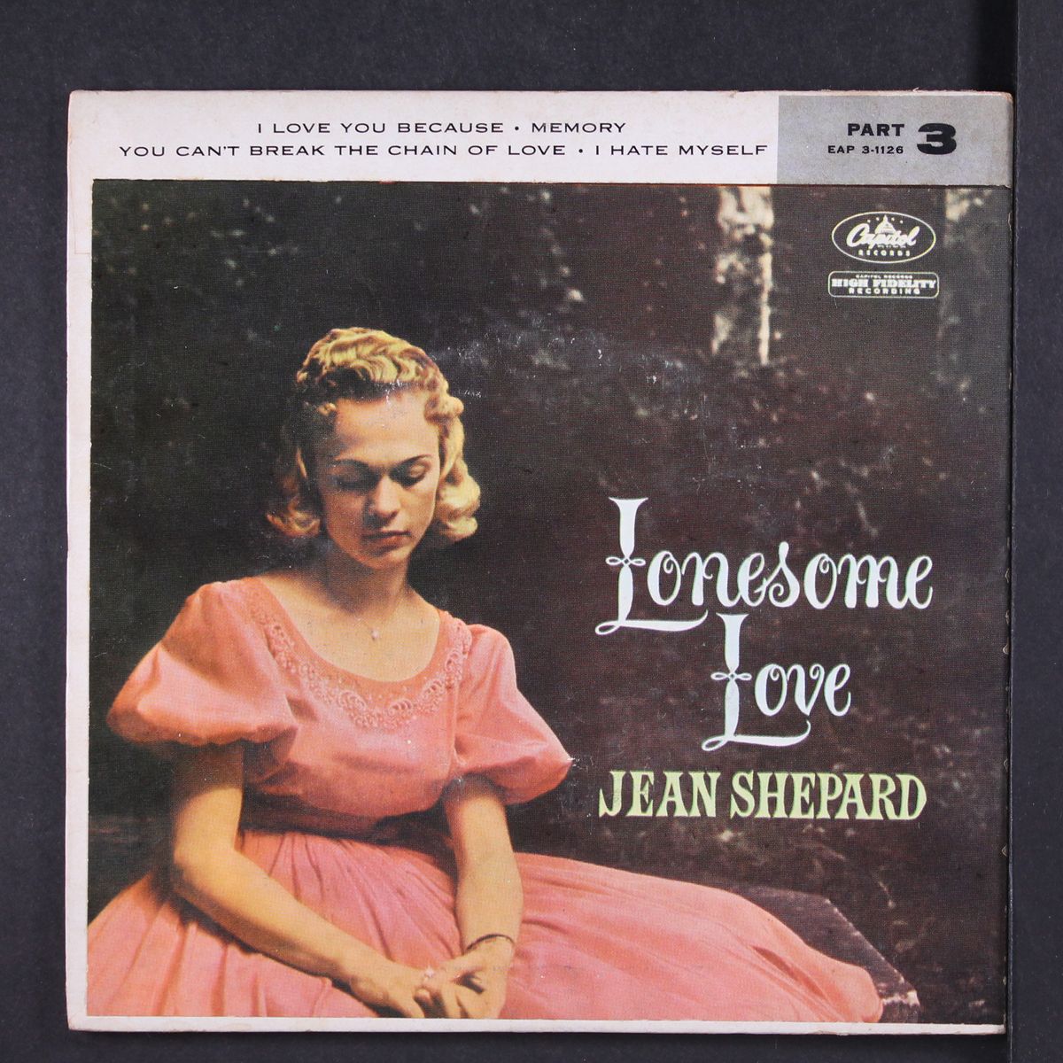 lonesome love pt. 3 by JEAN SHEPARD