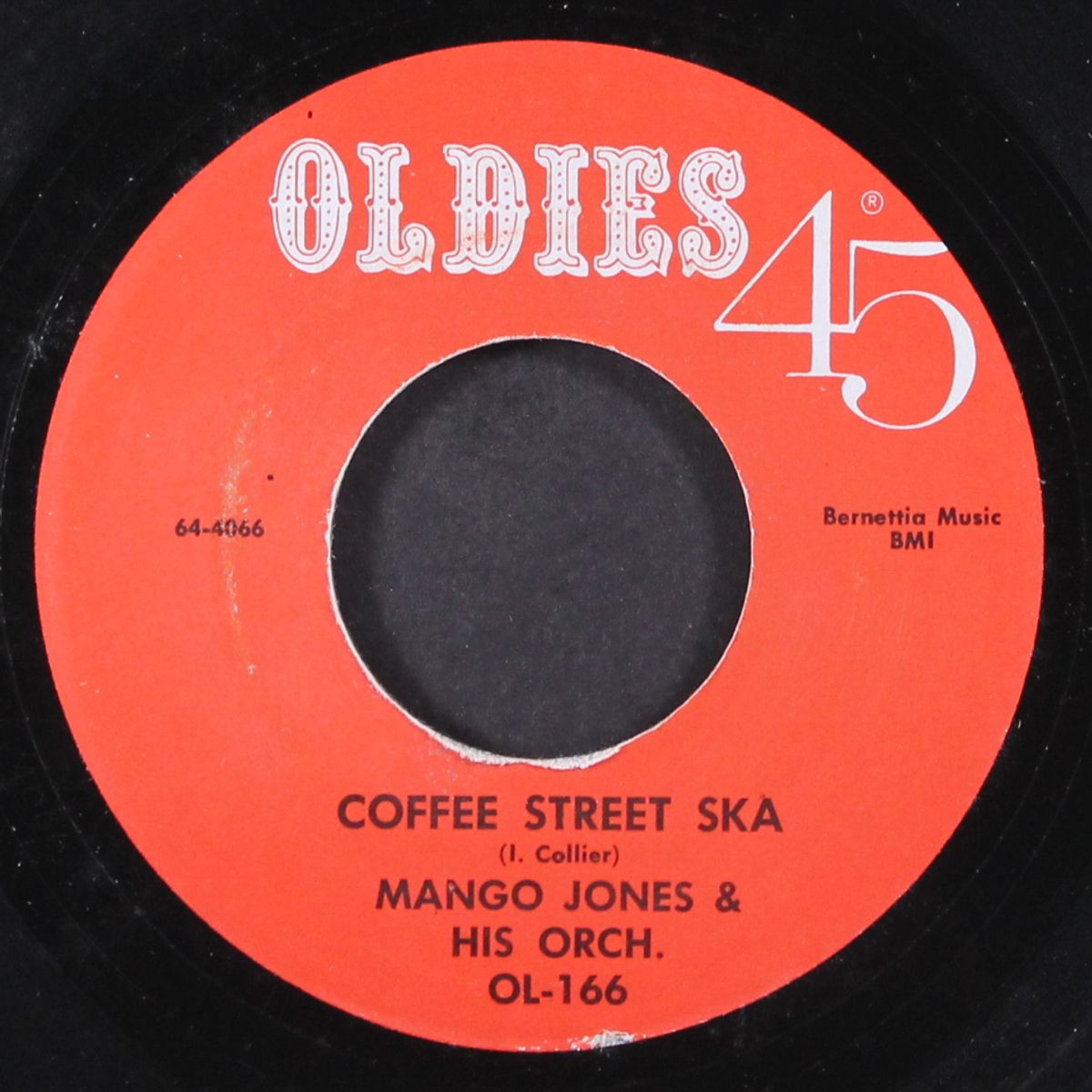 coffee street ska / oh where by MANGO JONES / VOCALIERS