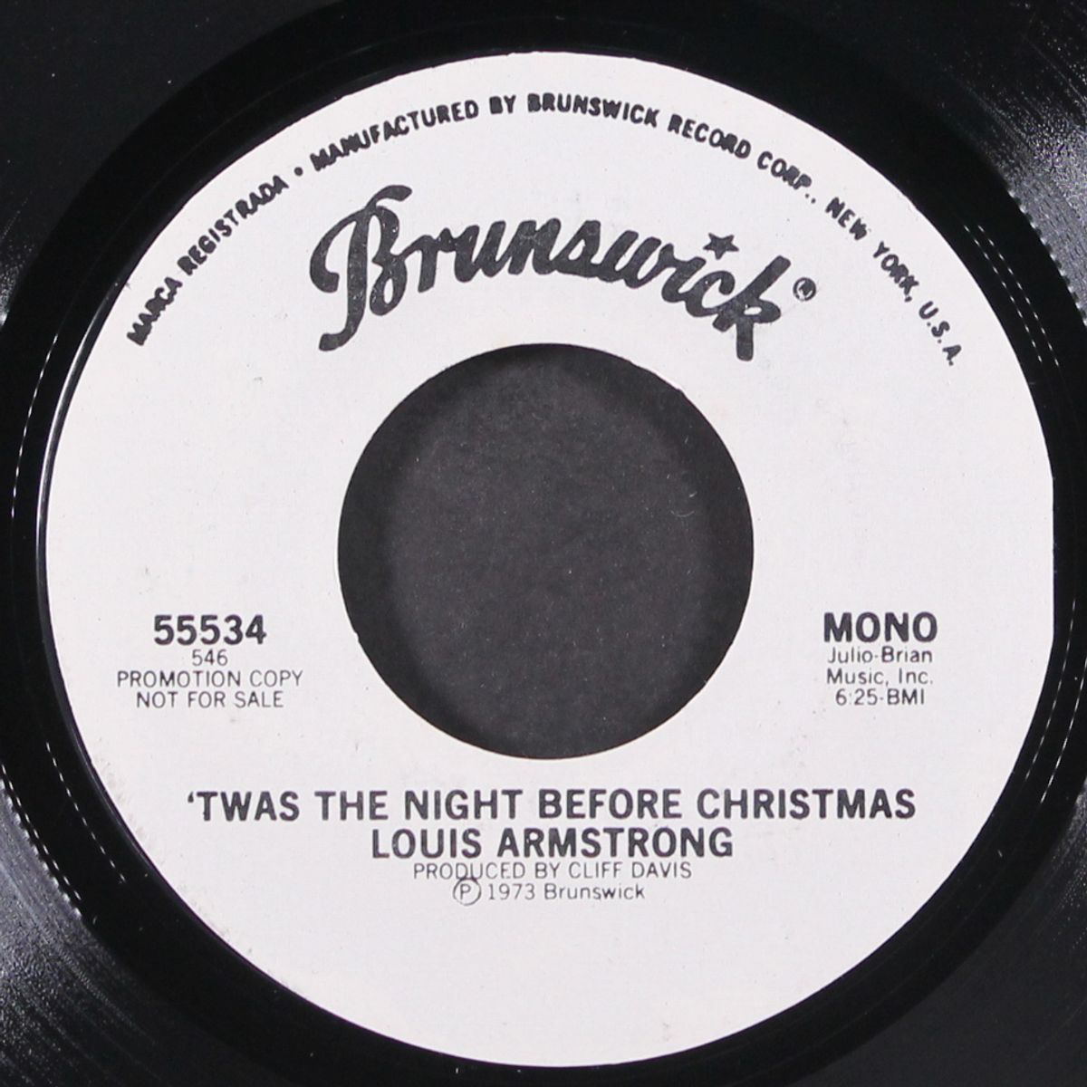 'twas the night before christmas / mono by LOUIS ARMSTRONG