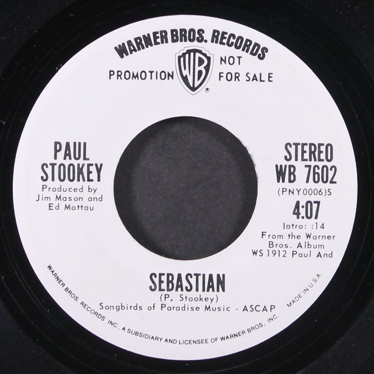 sebastian / mono by PAUL STOOKEY