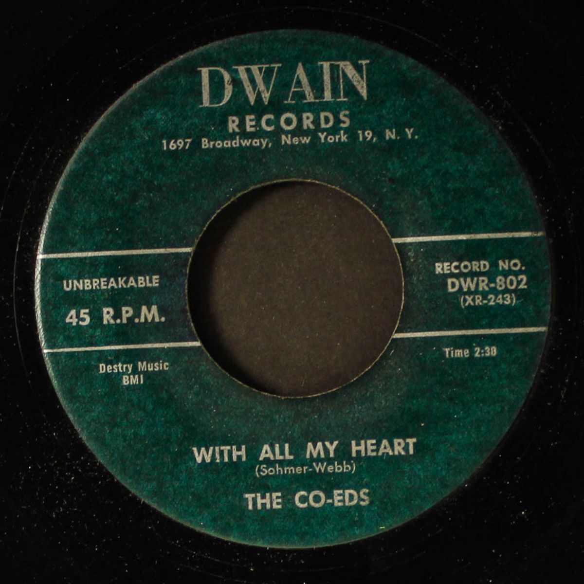 with all my heart / a man by CO-EDS