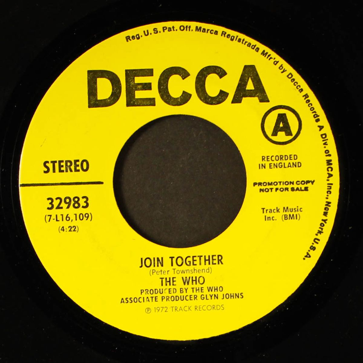 join together / baby don't you do it by WHO