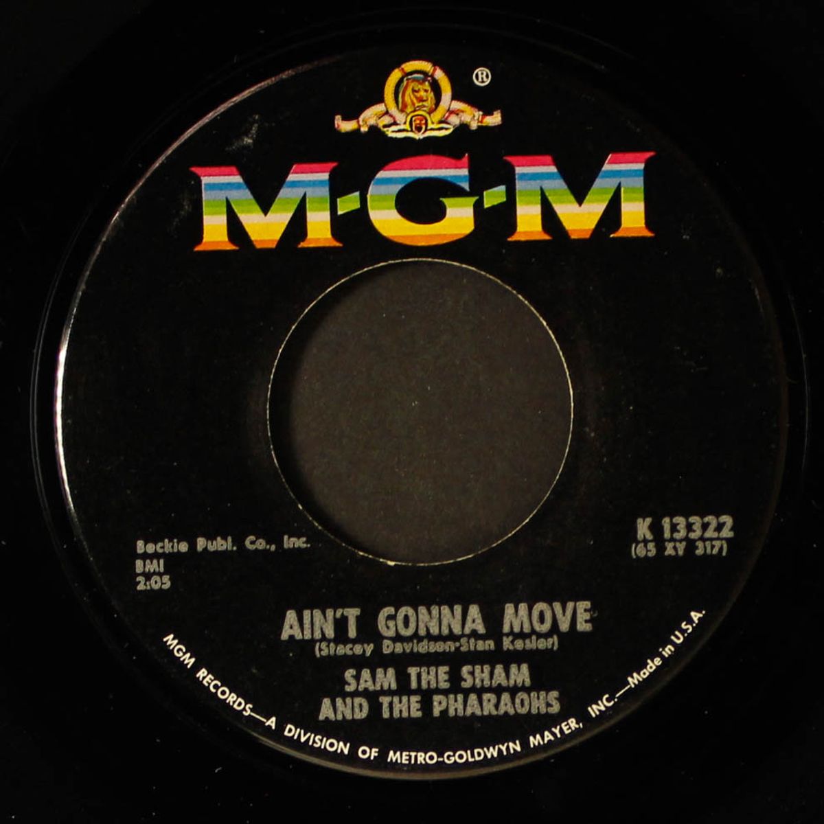 wooly bully / ain't gonna move by SAM THE SHAM & PHARAOHS