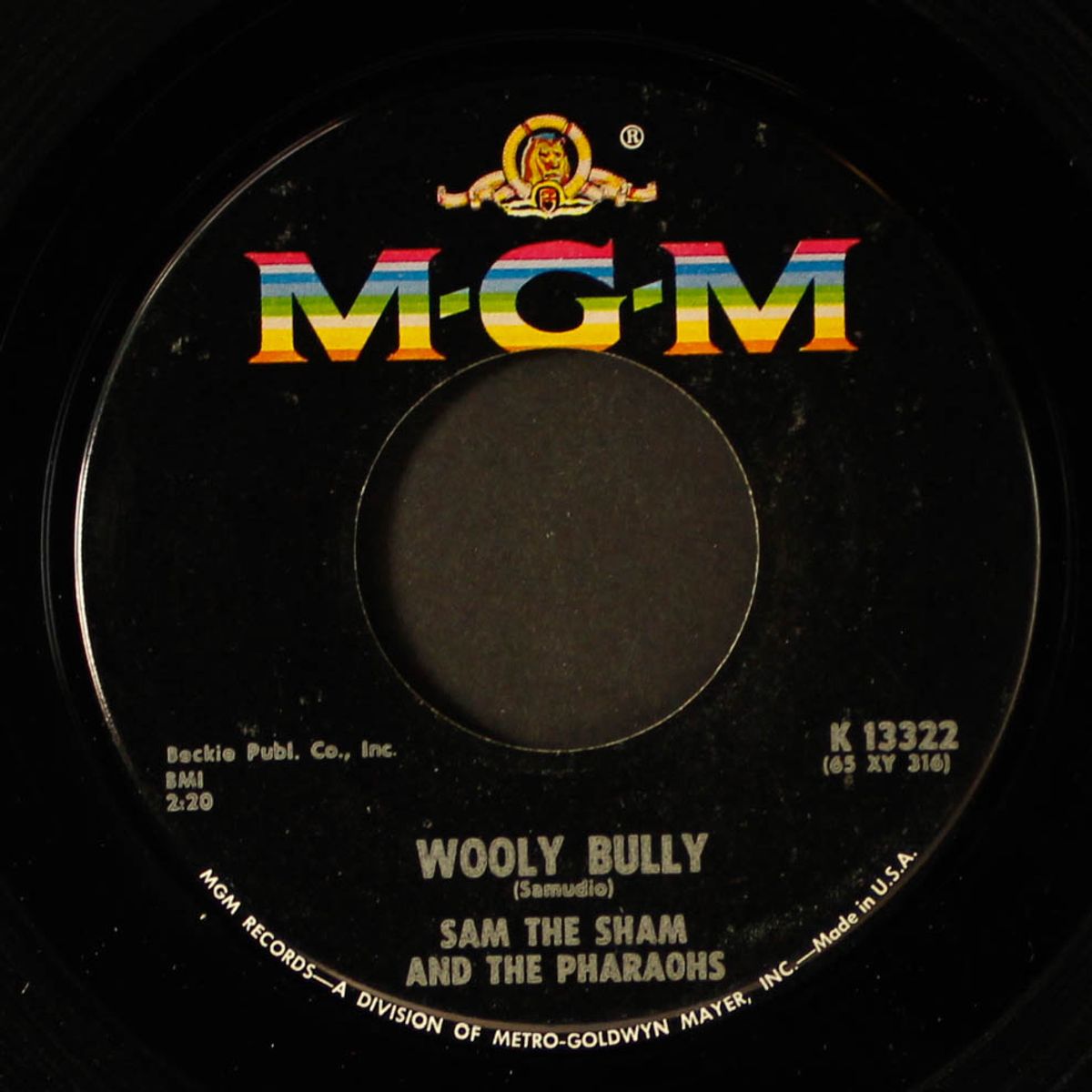 wooly bully / ain't gonna move by SAM THE SHAM & PHARAOHS