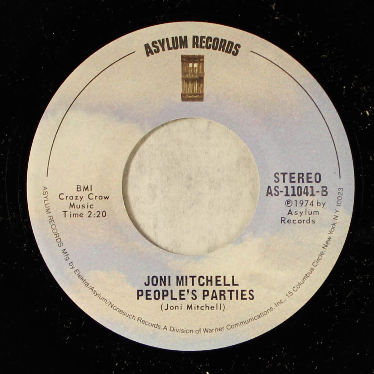free man in paris / people's parties by JONI MITCHELL