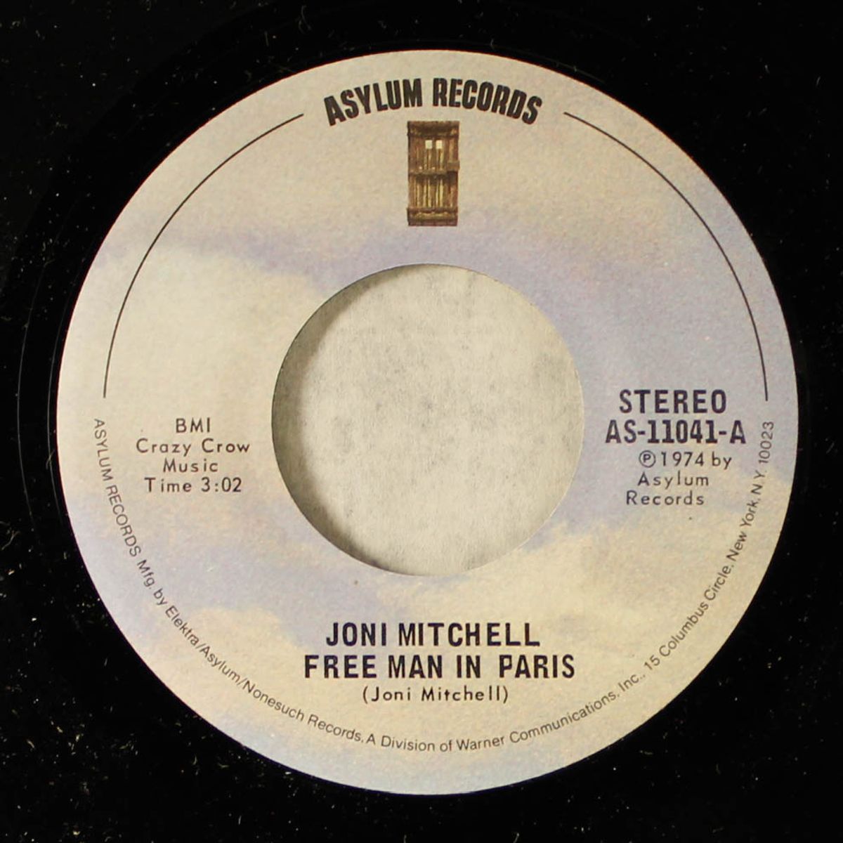 free man in paris / people's parties by JONI MITCHELL