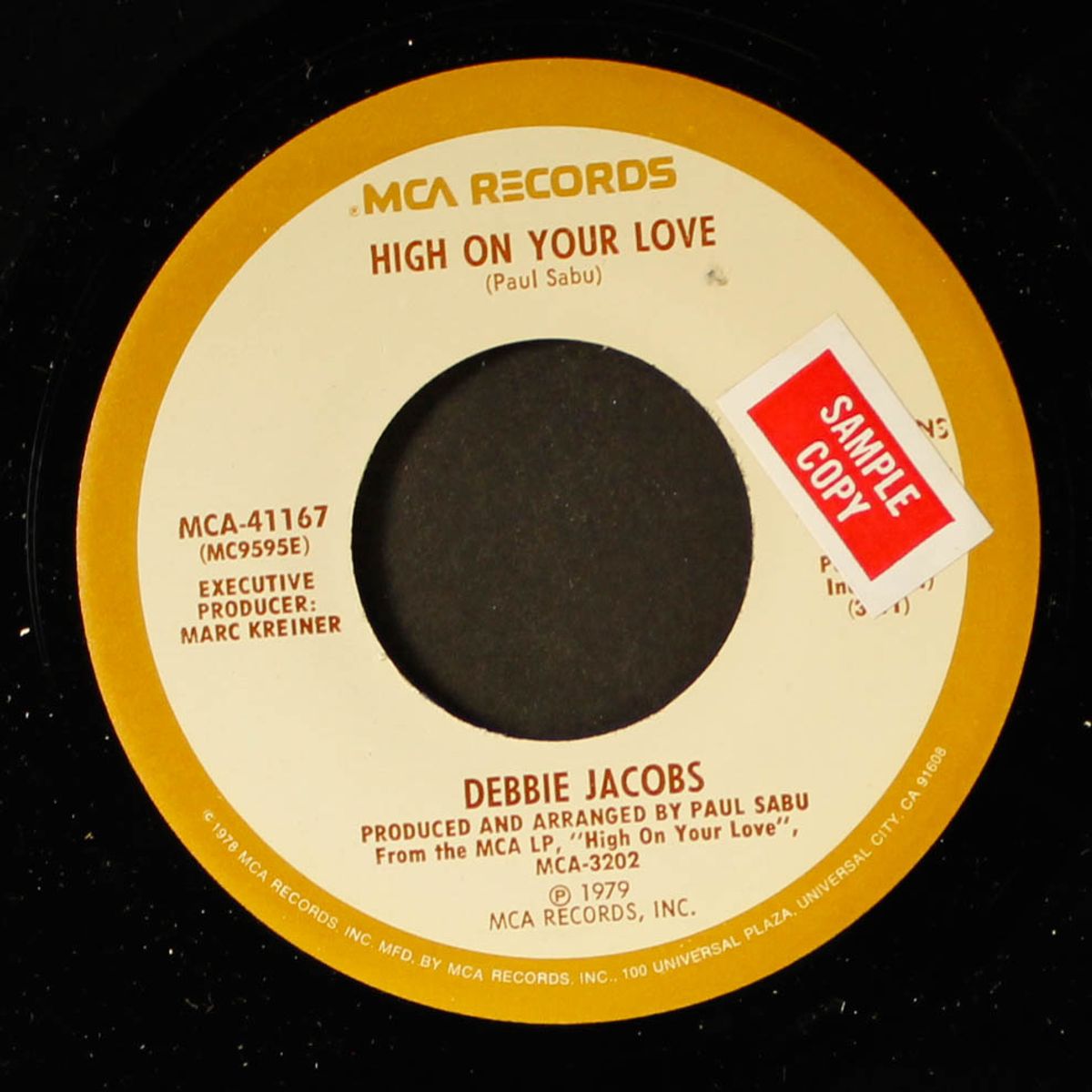 high on your love / i can never forget a friend by DEBBIE JACOBS
