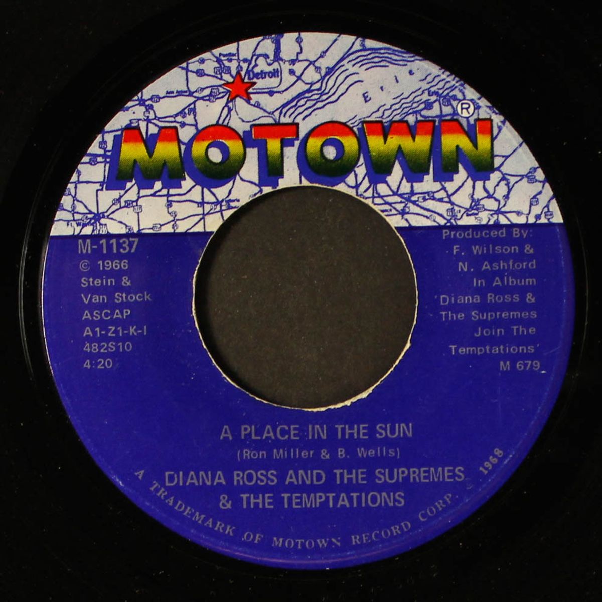 i'm gonna make you love me / a place in the sun by DIANA ROSS & SUPREMES & TEMPTATIONS