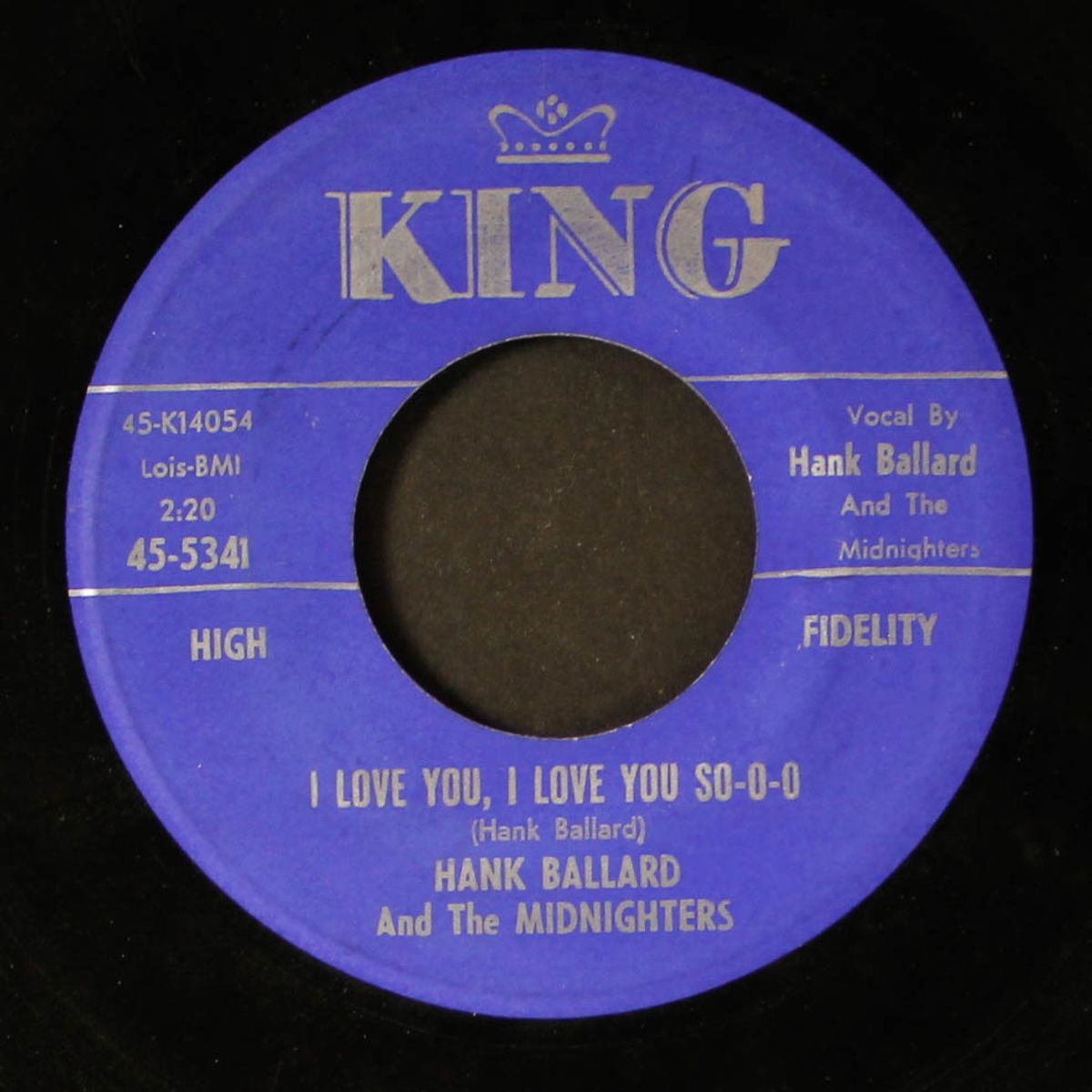 finger poppin' time / i love you, i love you so-o-o by HANK BALLARD & MIDNIGHTERS