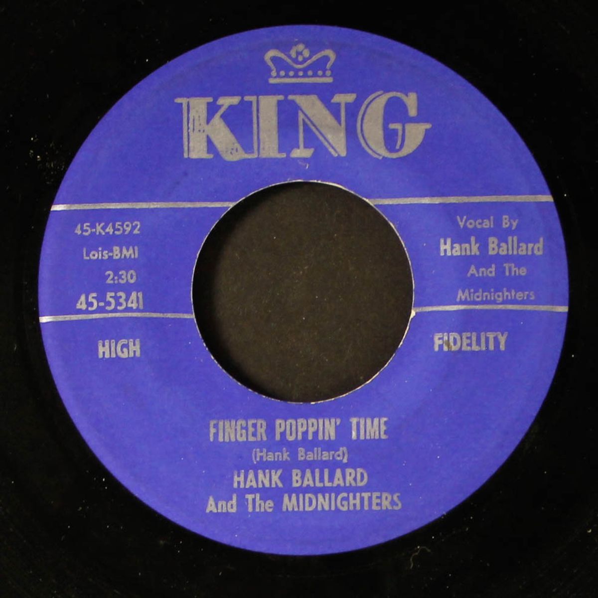 finger poppin' time / i love you, i love you so-o-o by HANK BALLARD & MIDNIGHTERS