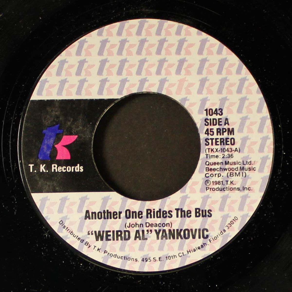 another one rides the bus / gotta boogie by WEIRD AL YANKOVIC