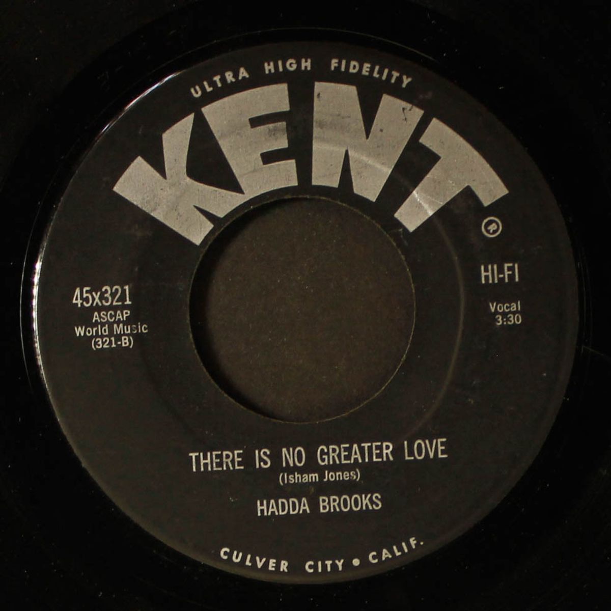 the thrill is gone / there is no greater love by HADDA BROOKS
