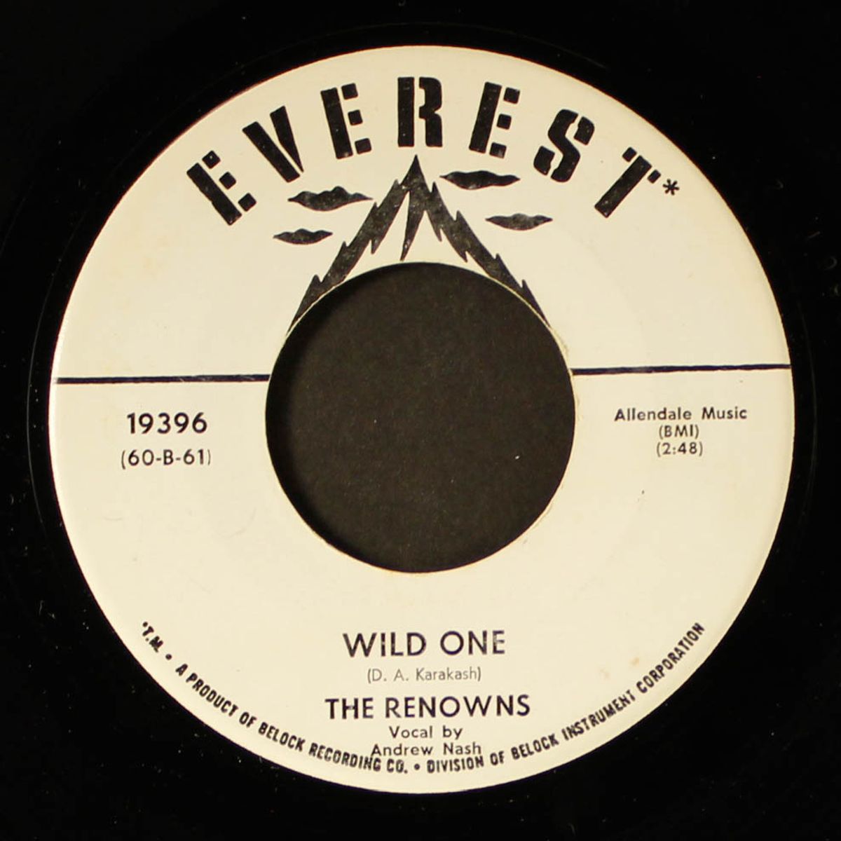wild one / my mind's made up by RENOWNS