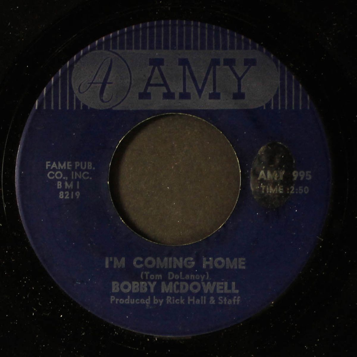 i'm coming home by BOBBY MCDOWELL