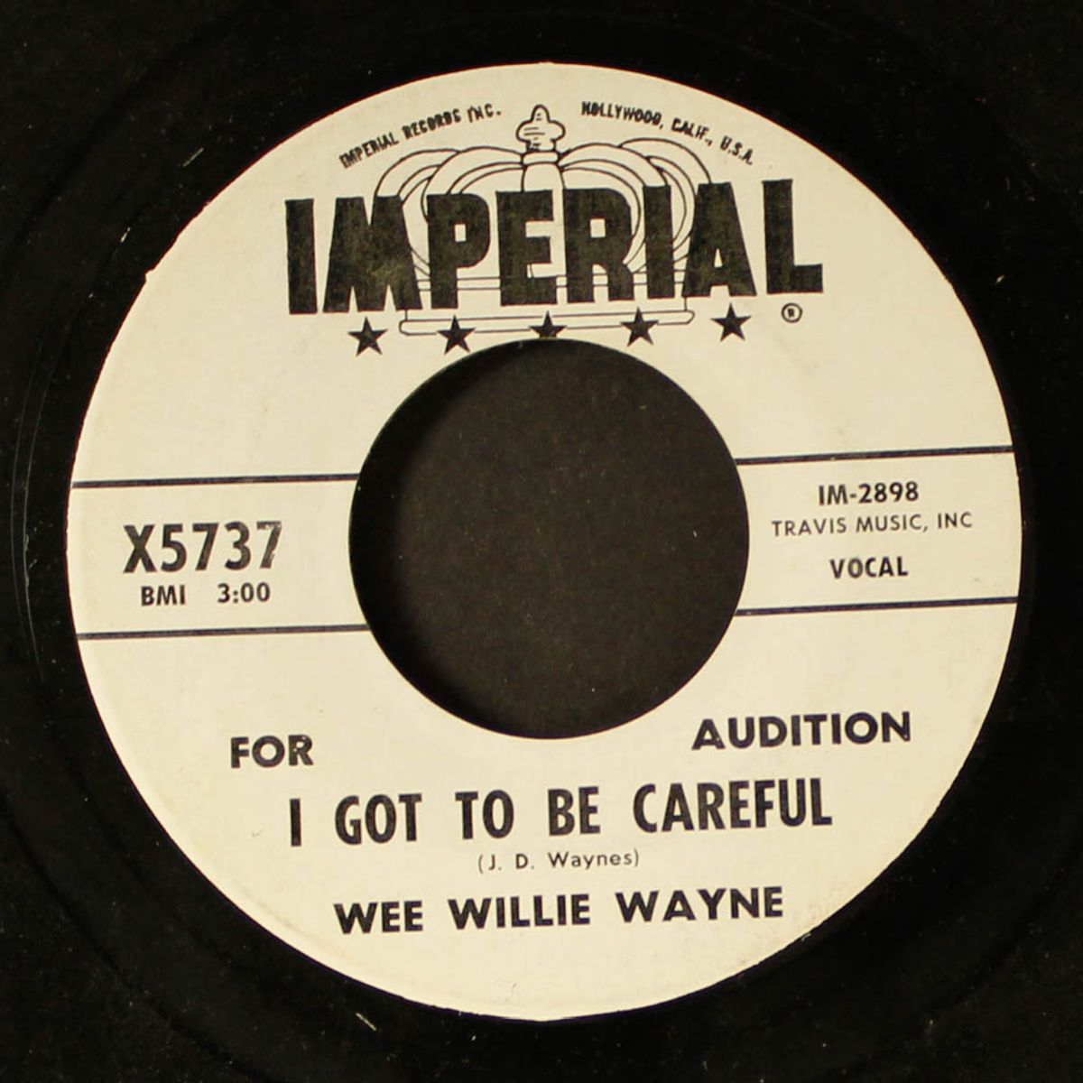 i got to be careful by WEE WILLIE WAYNE