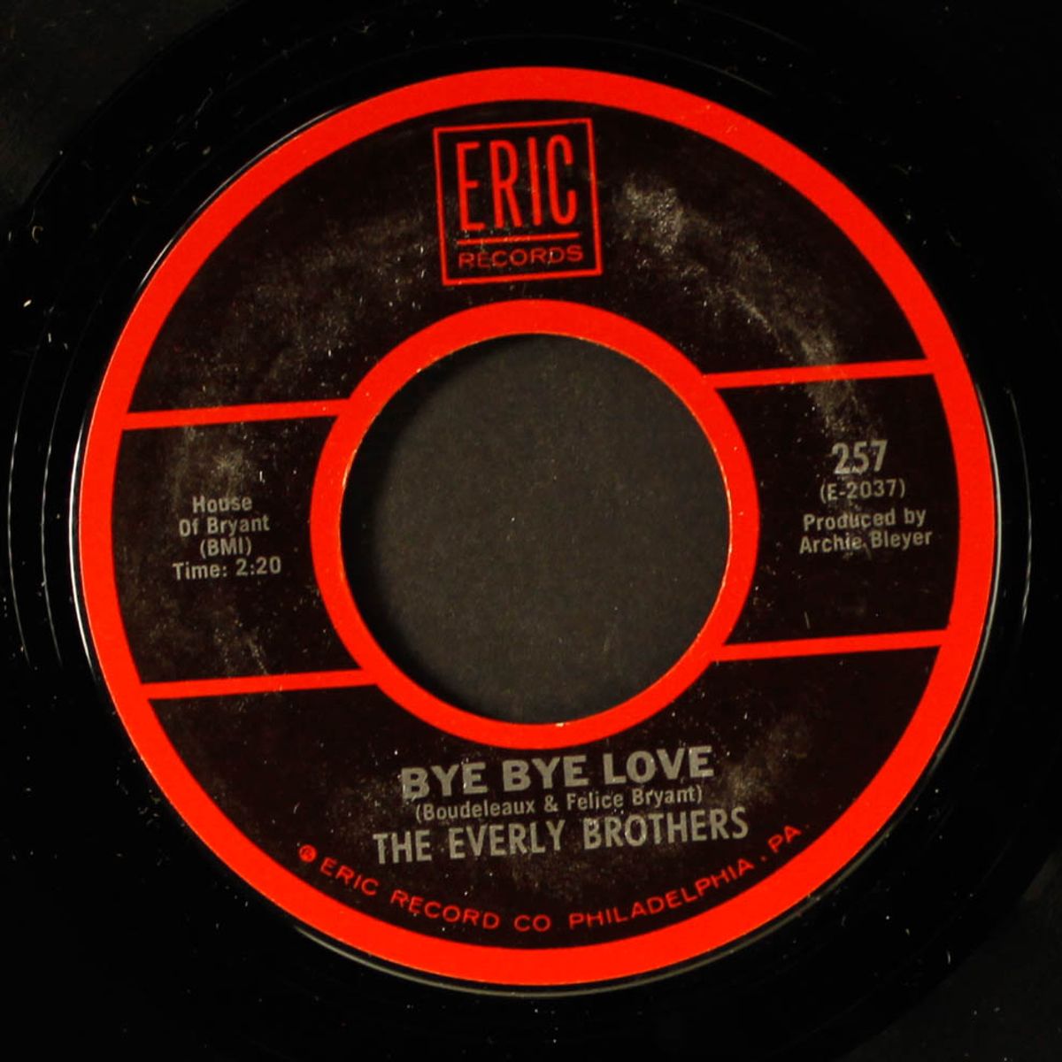 bye bye love / take a message to mary by EVERLY BROTHERS
