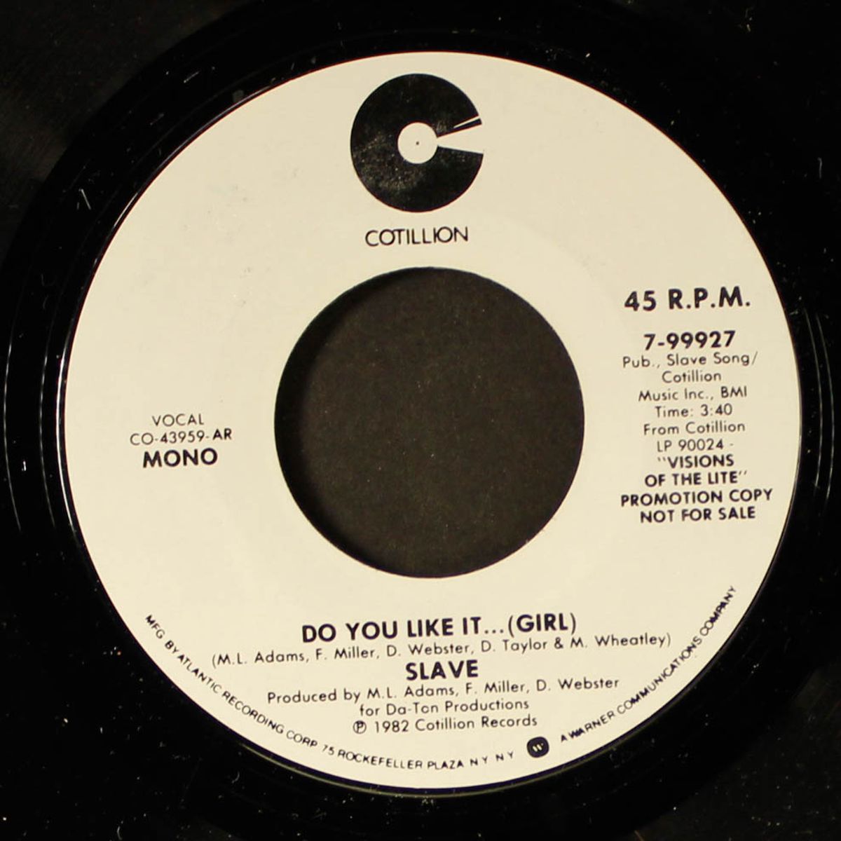 do you like it. . . (girl) / mono by SLAVE