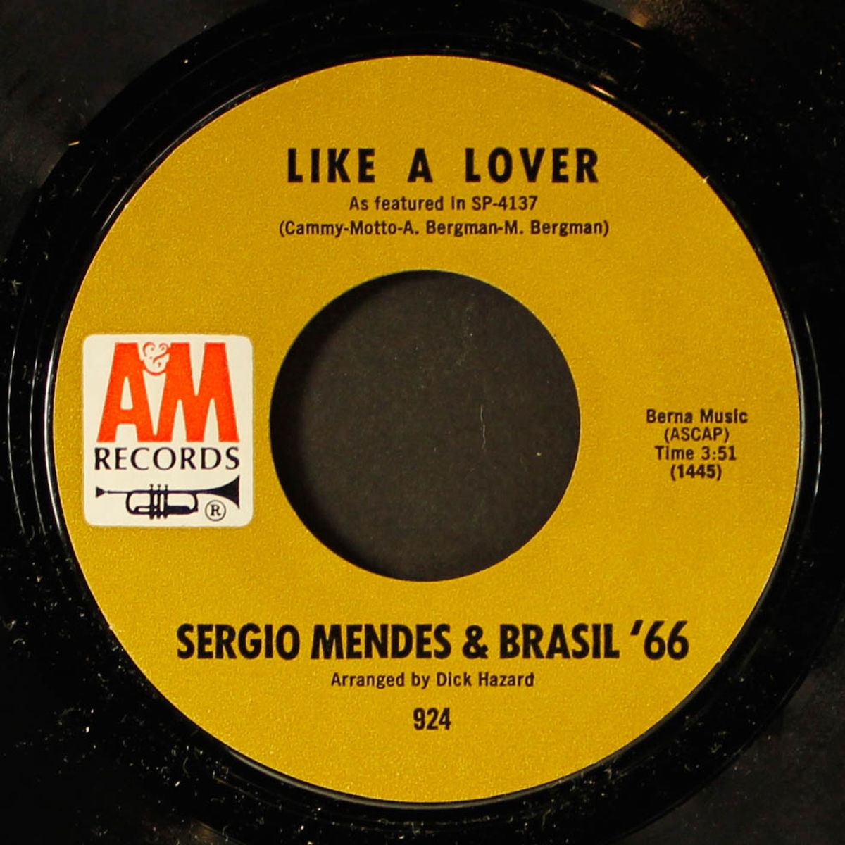 the look of love / like a lover by SERGIO MENDES & BRASIL '66