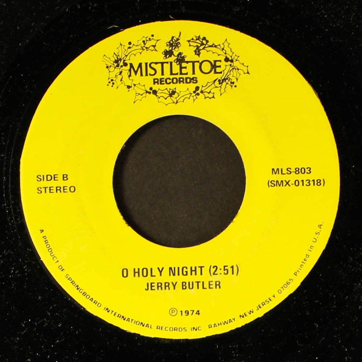 o holy night / silent night by JERRY BUTLER