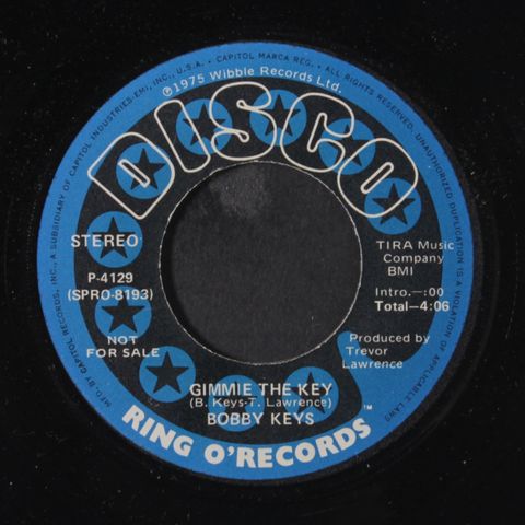 BOBBY KEYS