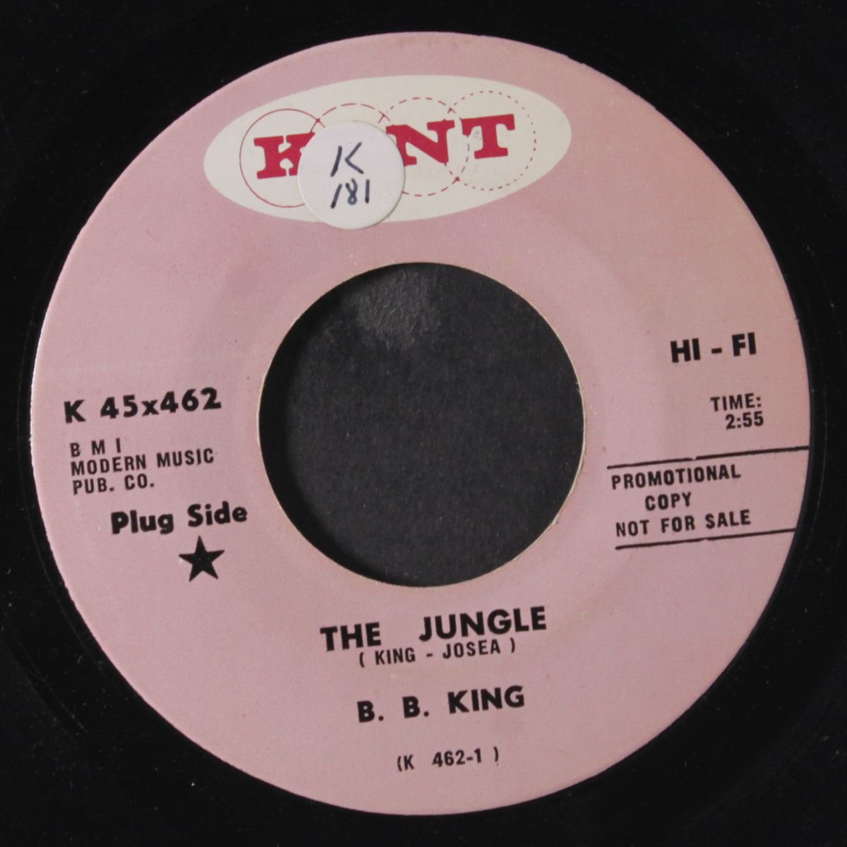 the jungle / long gone baby by B.B. KING