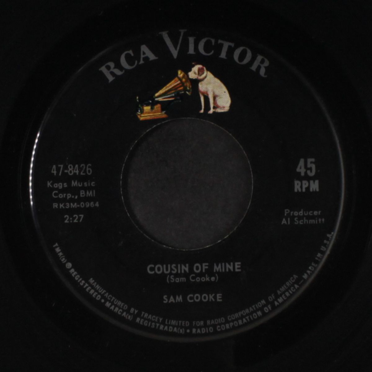 cousin of mine / that's where it's at by SAM COOKE
