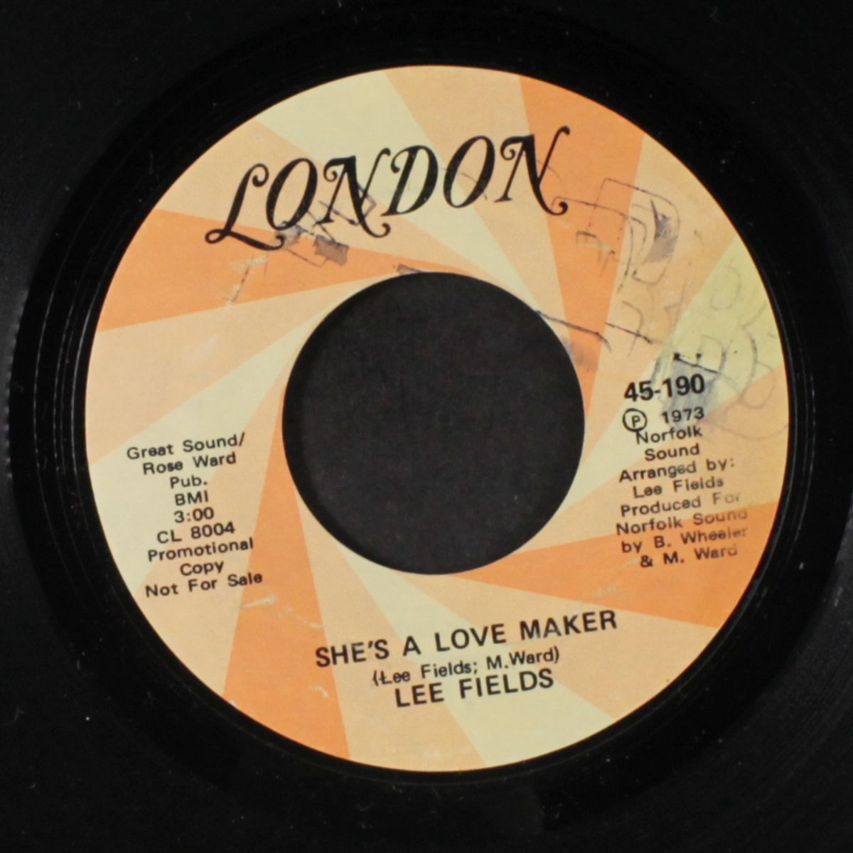 she's a love maker / let's talk it over by LEE FIELDS