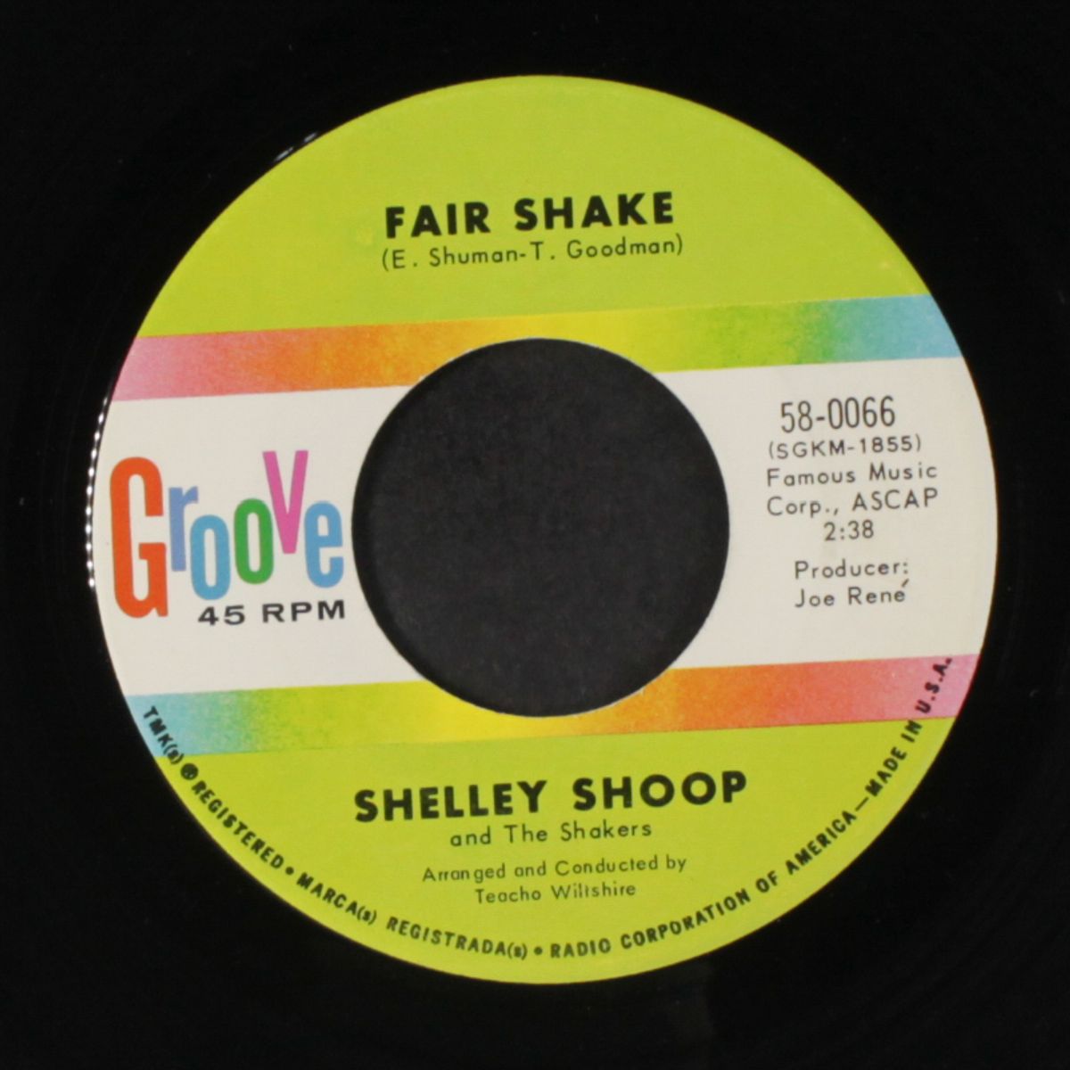 fair shake / big man by SHELLEY SHOOP & SHAKERS