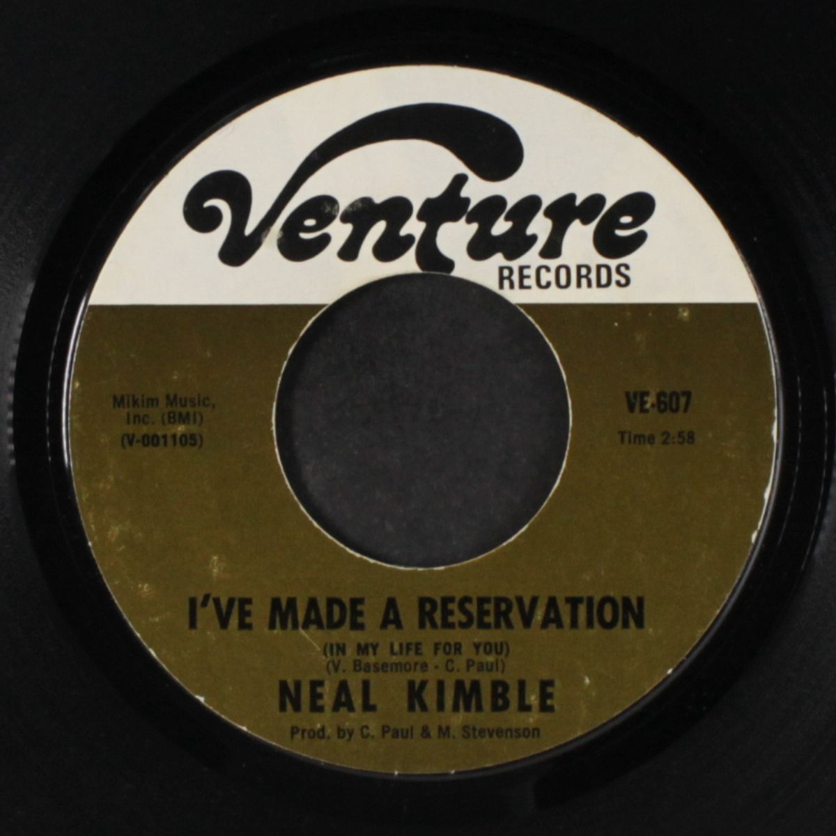 i've made a reservation / ain't it the truth by NEAL KIMBLE