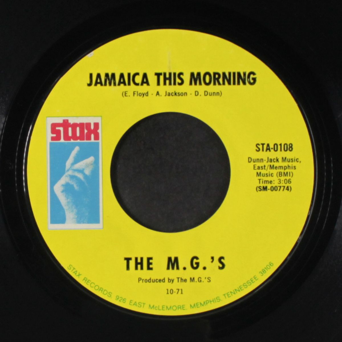 fuquawi / jamaica this morning by BOOKER T & THE MG'S
