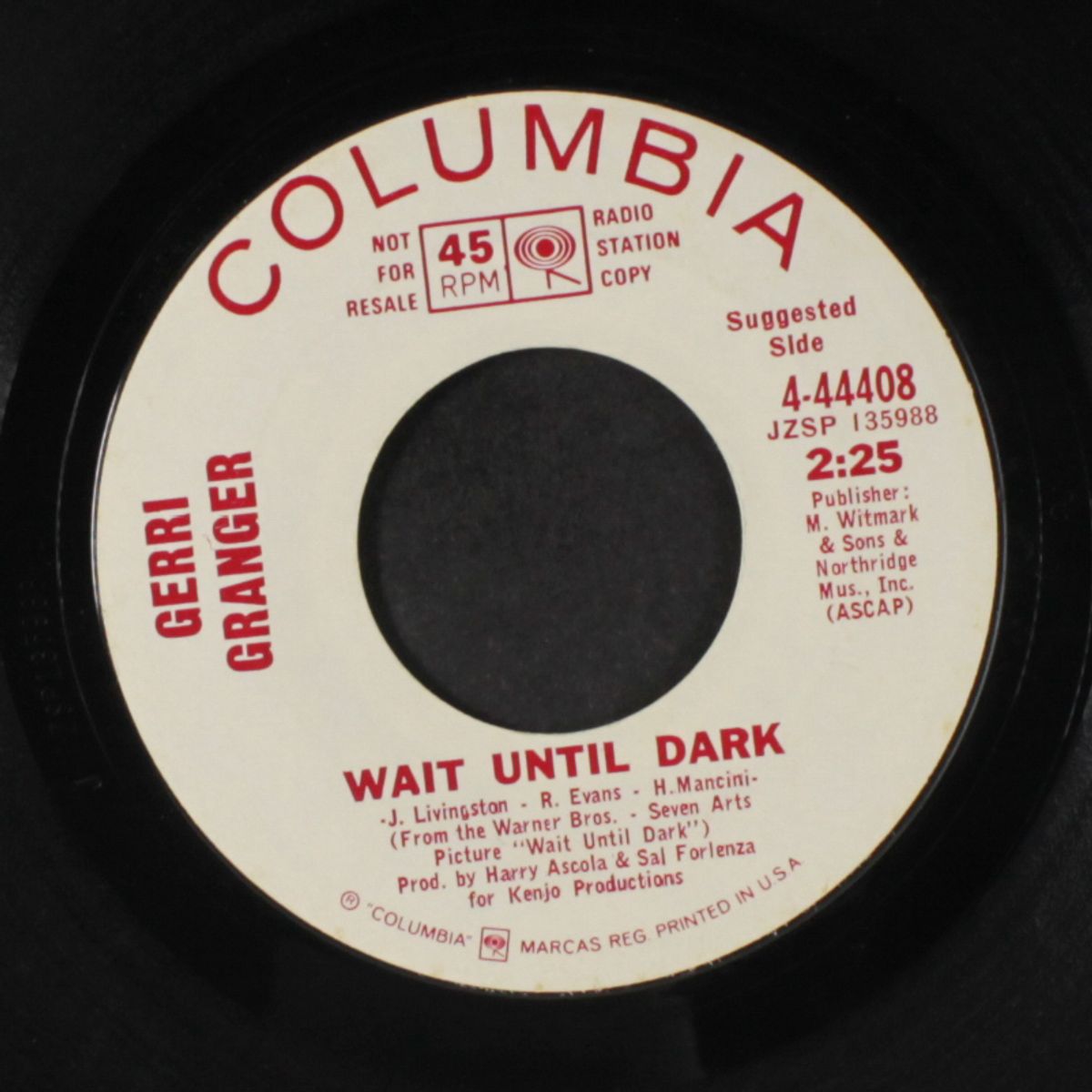 i've got to do it on my own / wait until dark by GERRI GRANGER