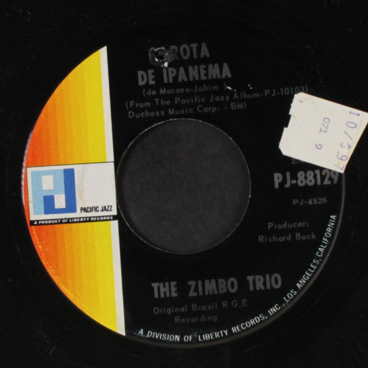 reza / garota de ipanema by ZIMBO TRIO