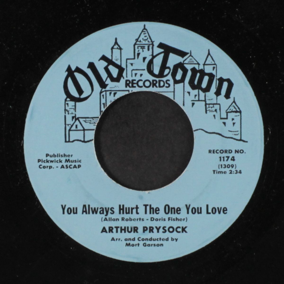 you always hurt the one you love by ARTHUR PRYSOCK
