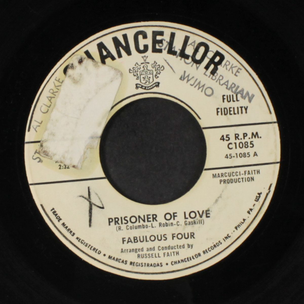betty ann / prisoner of love by FABULOUS FOUR