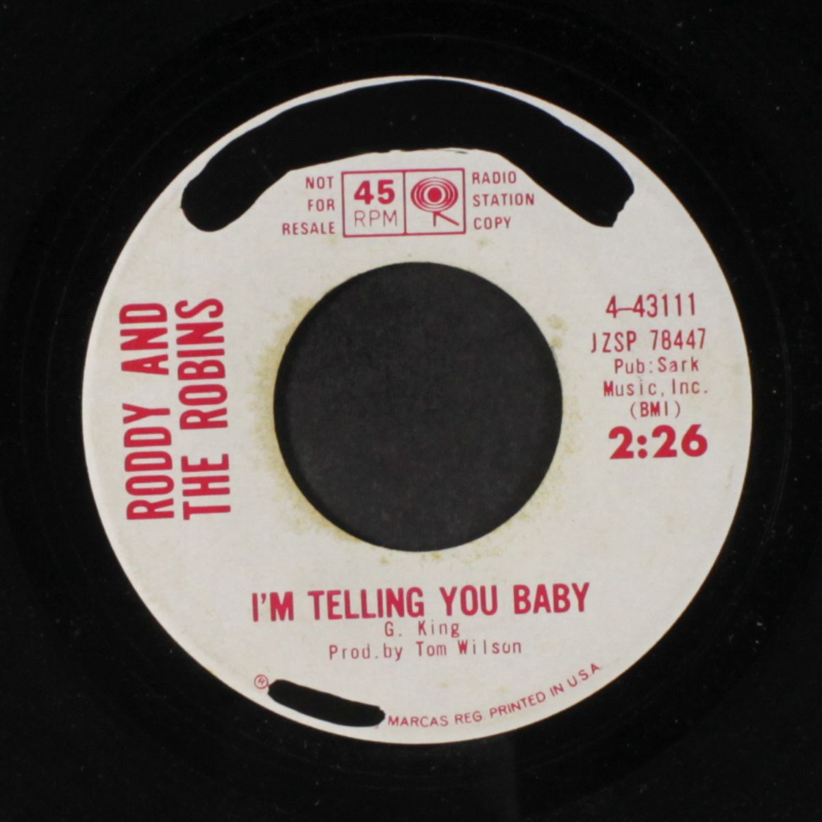 let's do the freeze / i'm telling you baby by RODDY & ROBINS