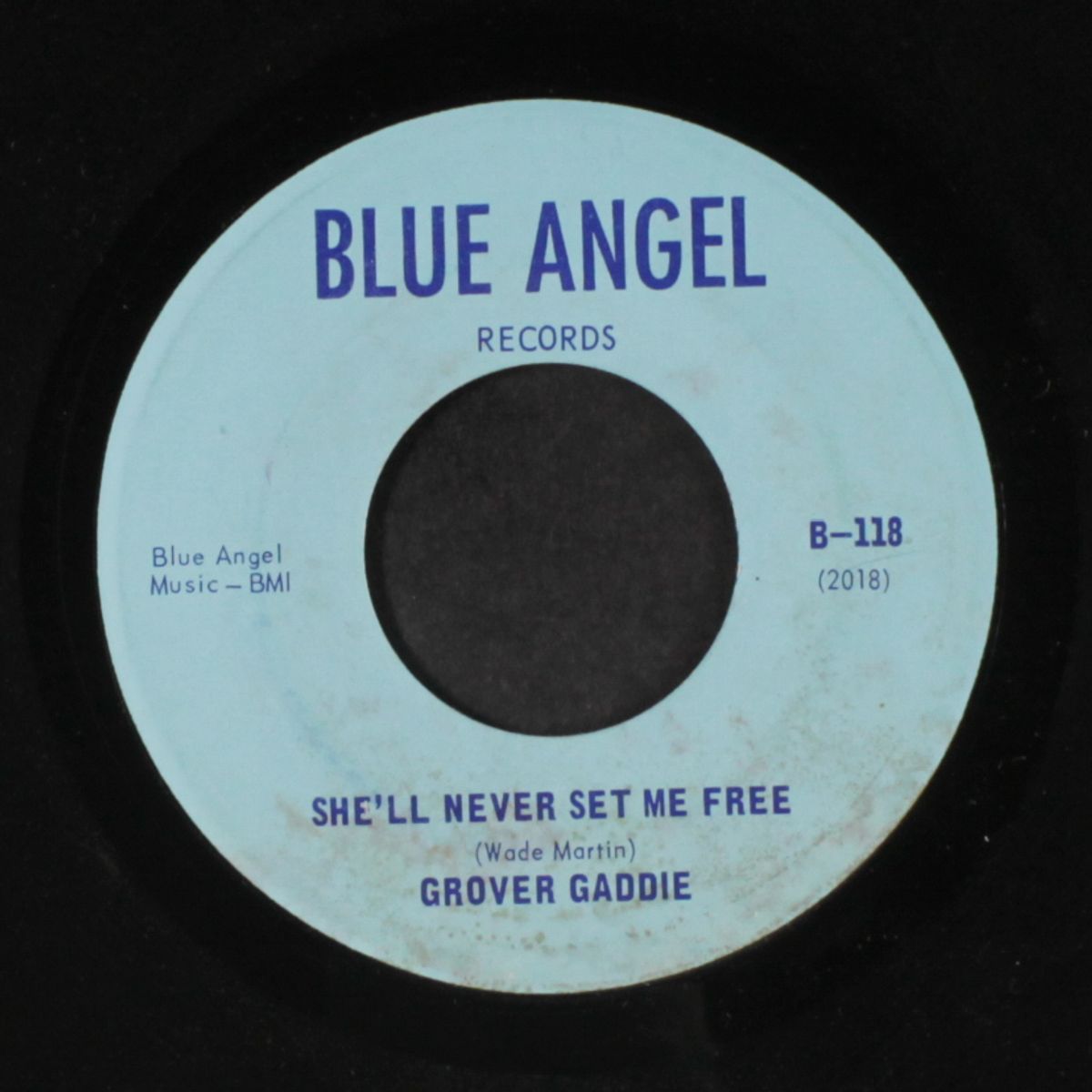 she'll never set me free / i broke all records by GROVER GADDIE