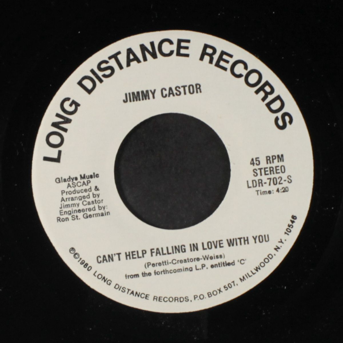 stay with me (spend the night) / can't help falling in love with you by JIMMY CASTOR
