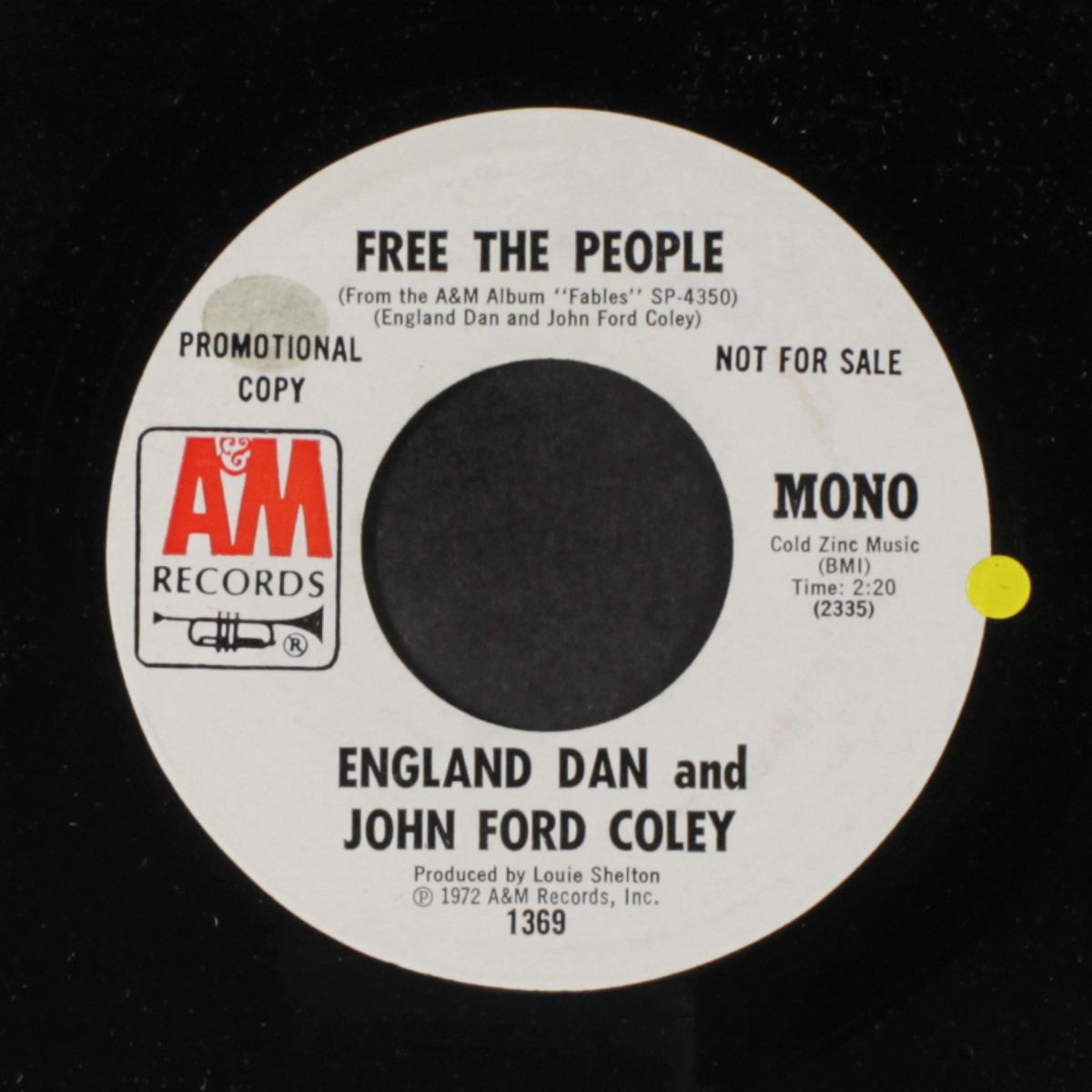 free the people / mono by ENGLAND DAN & JOHN FORD COLEY