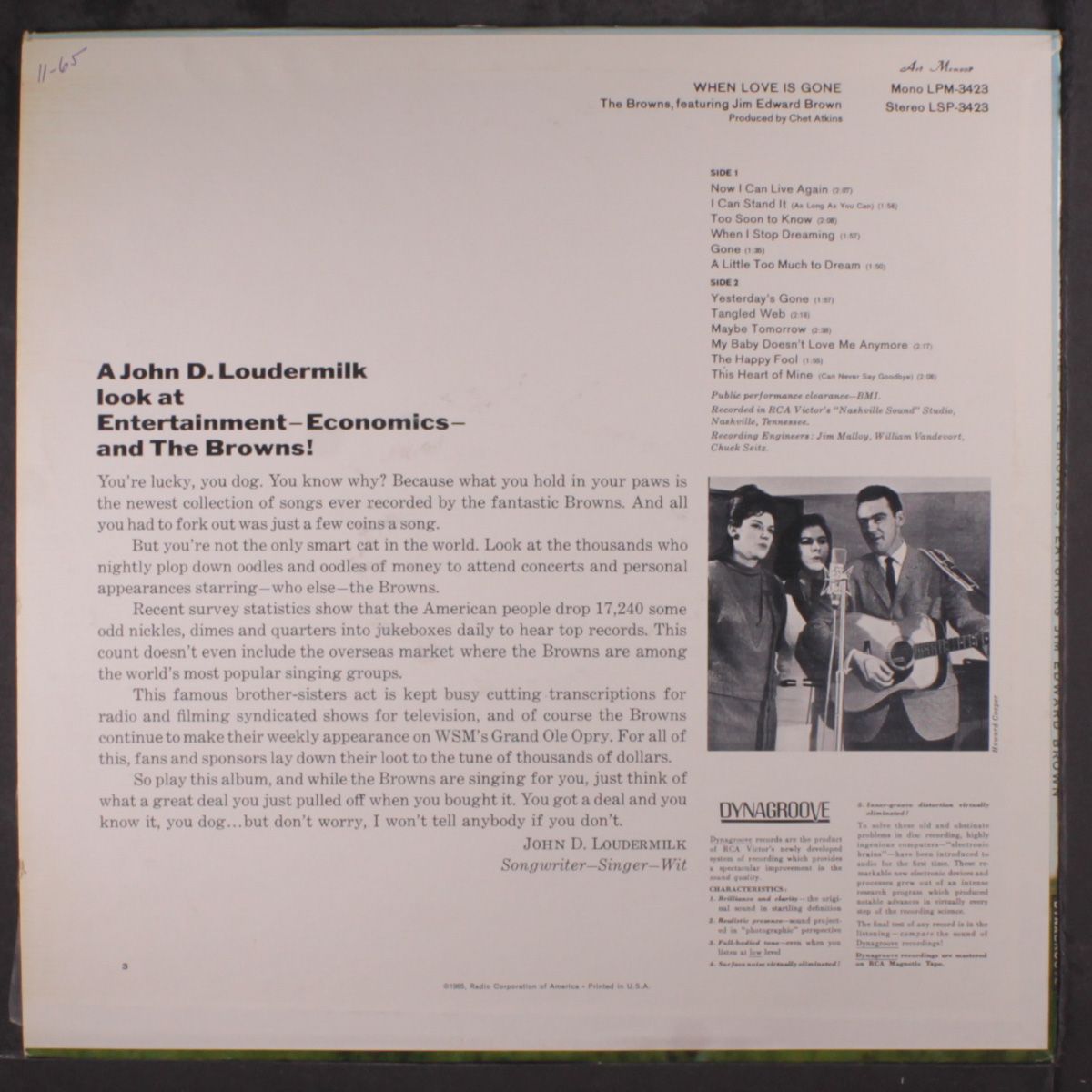 when love is gone by BROWNS