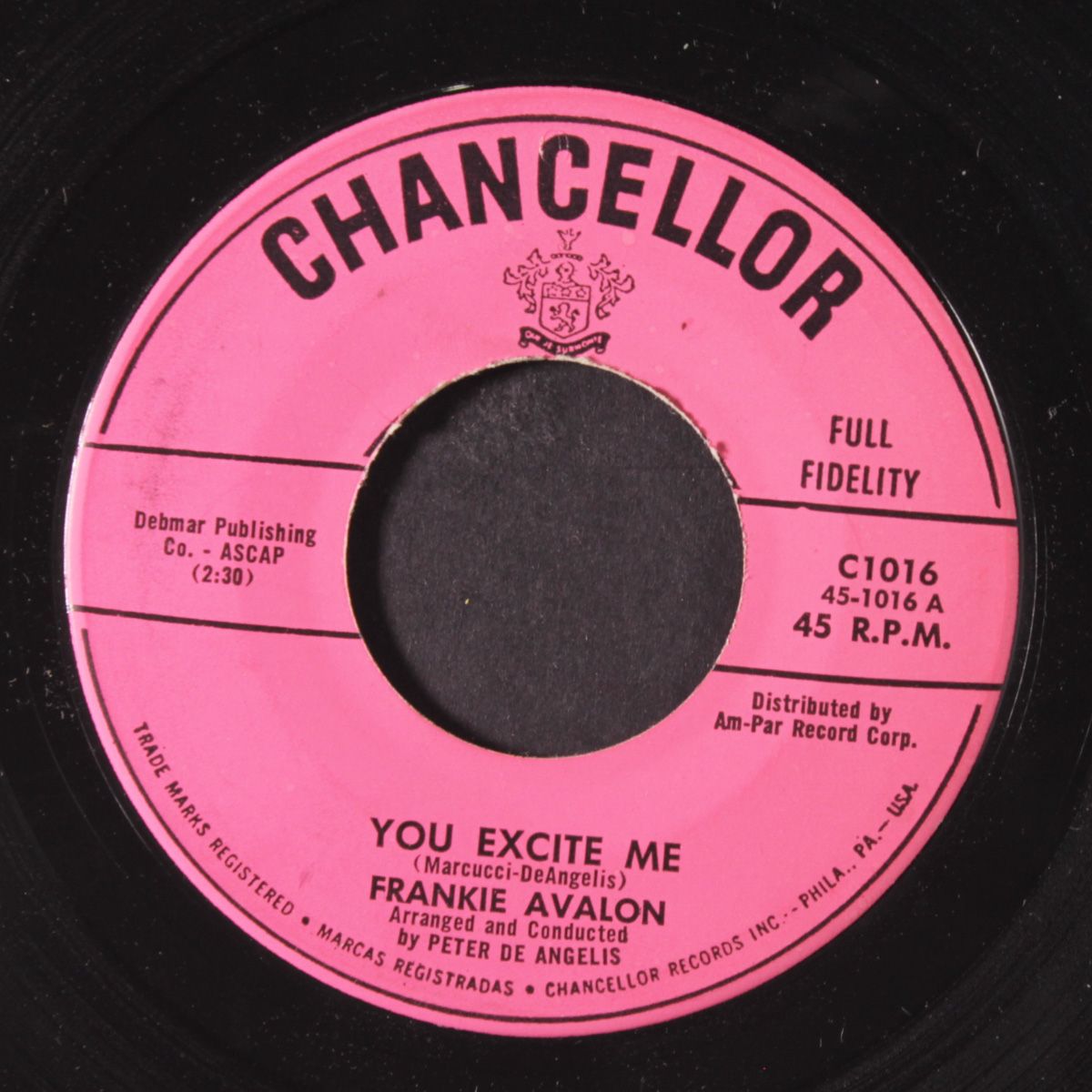 darlin' / you excite me by FRANKIE AVALON