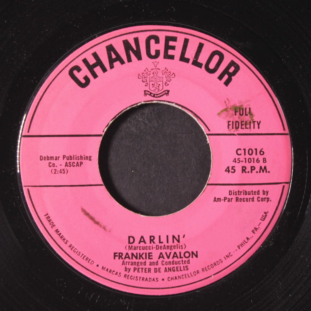 darlin' / you excite me by FRANKIE AVALON
