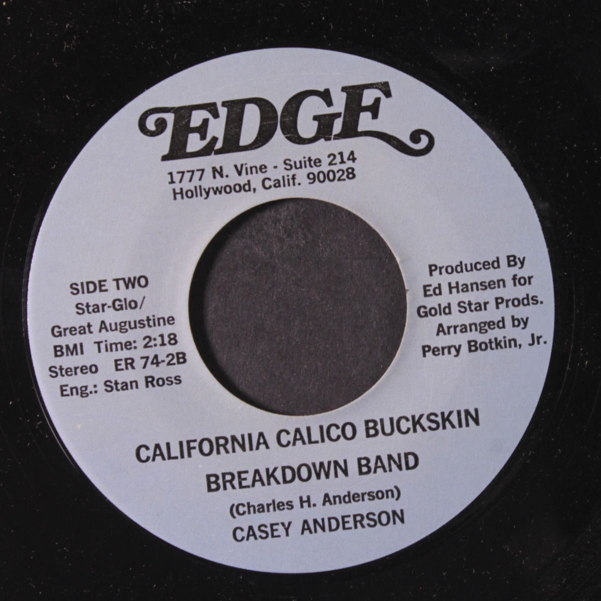 good old boys / california calico buckskin breakdown band by CASEY ANDERSON
