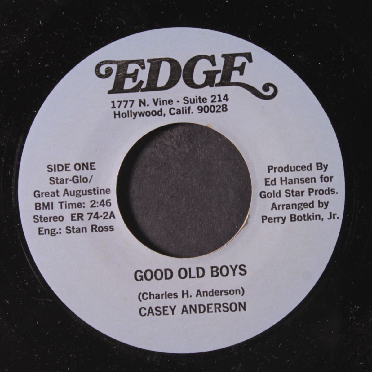 good old boys / california calico buckskin breakdown band by CASEY ANDERSON