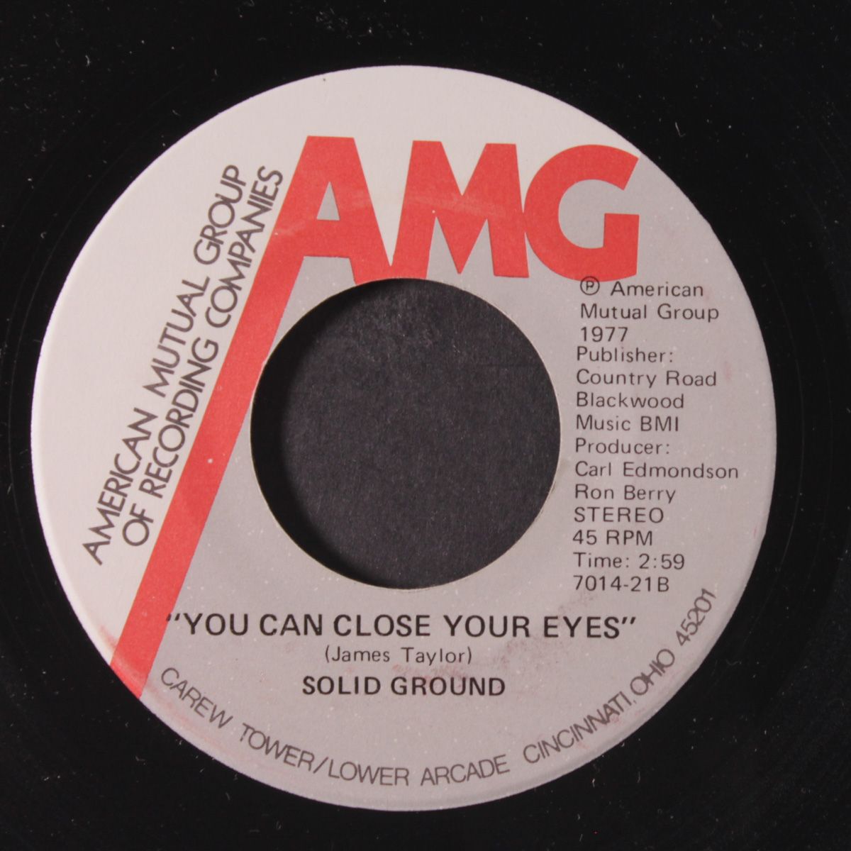 i believe in you / you can close your eyes by SOLID GROUND