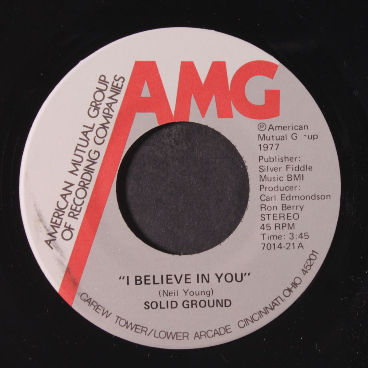 i believe in you / you can close your eyes by SOLID GROUND