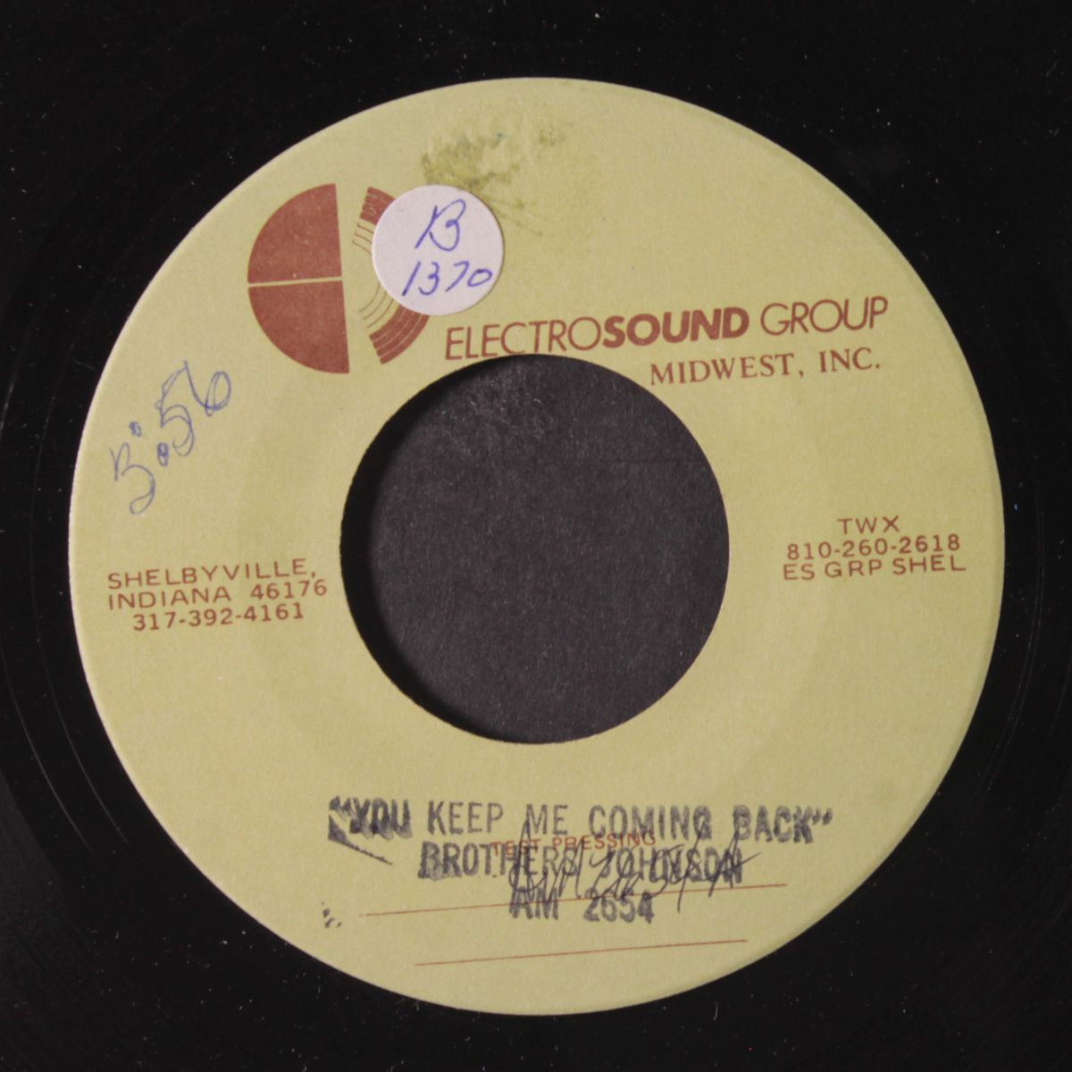 you keep me coming back / same by BROTHERS JOHNSON