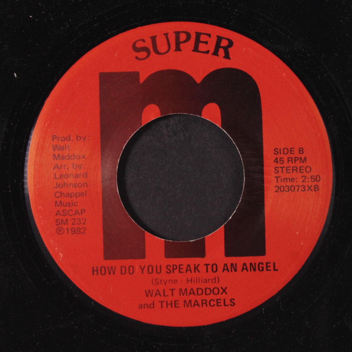 how do you speak to an angel / a letter full of tears by WALT MADDOX