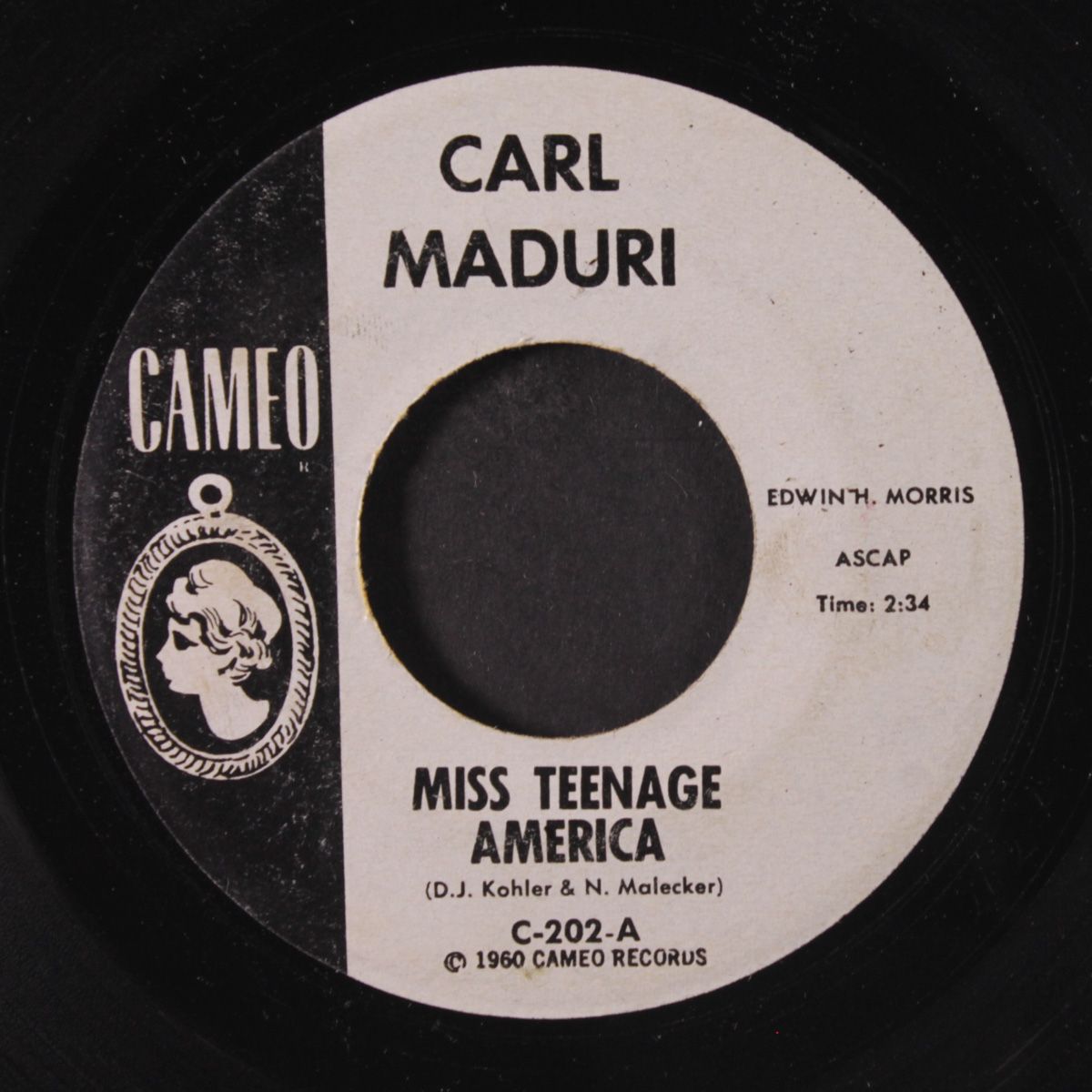 miss teenage america / what a night by CARL MADURI